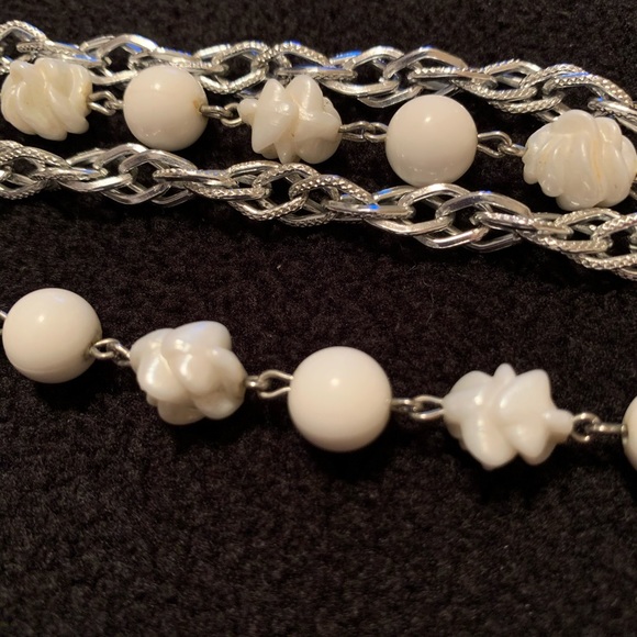 Vintage Sarah Coventry double-strand necklace - Picture 5 of 8